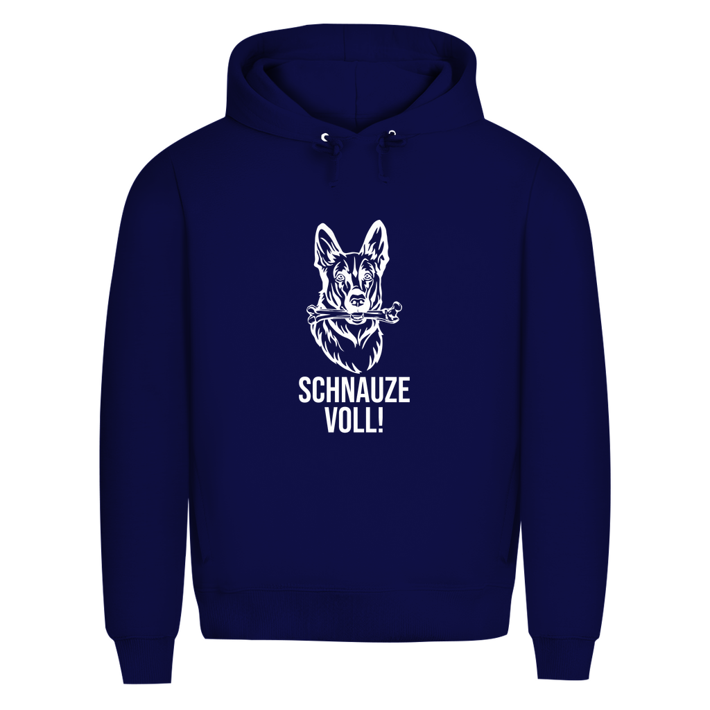 Schnauze Voll - Bio-Hoodie für Herren