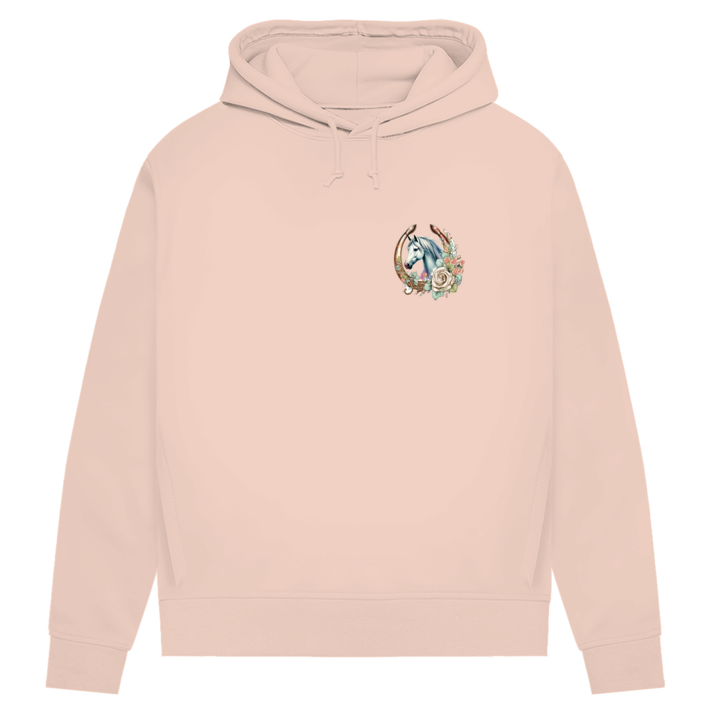 Leidenschaft für Pferde - Bio-Hoodie für Damen