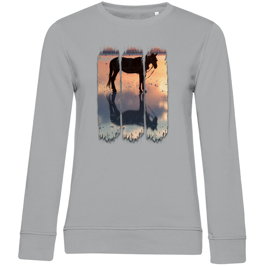 Magic Sunset - Bio-Sweatshirt für Damen