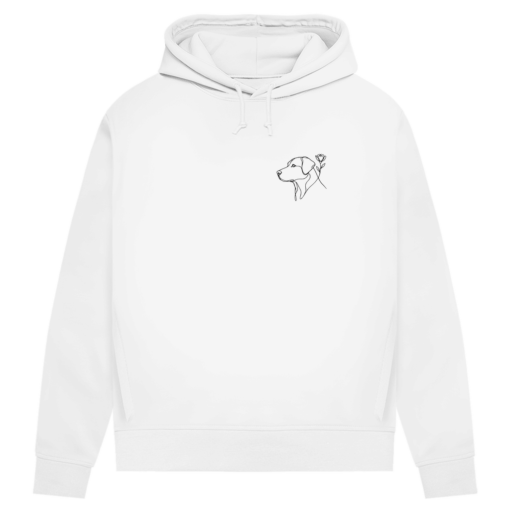 Paw & Flower Vibes - Bio-Hoodie für Damen