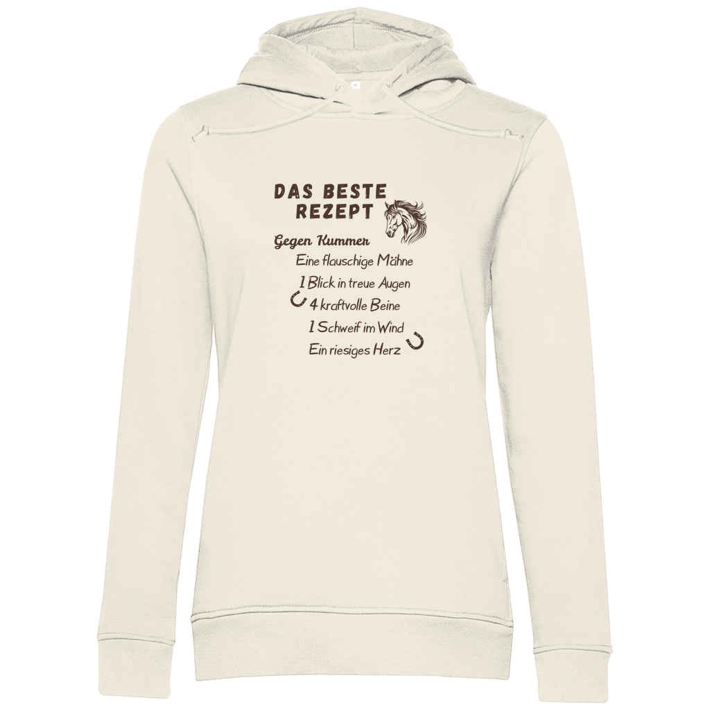 Rezept - Bio-Hoodie für Damen
