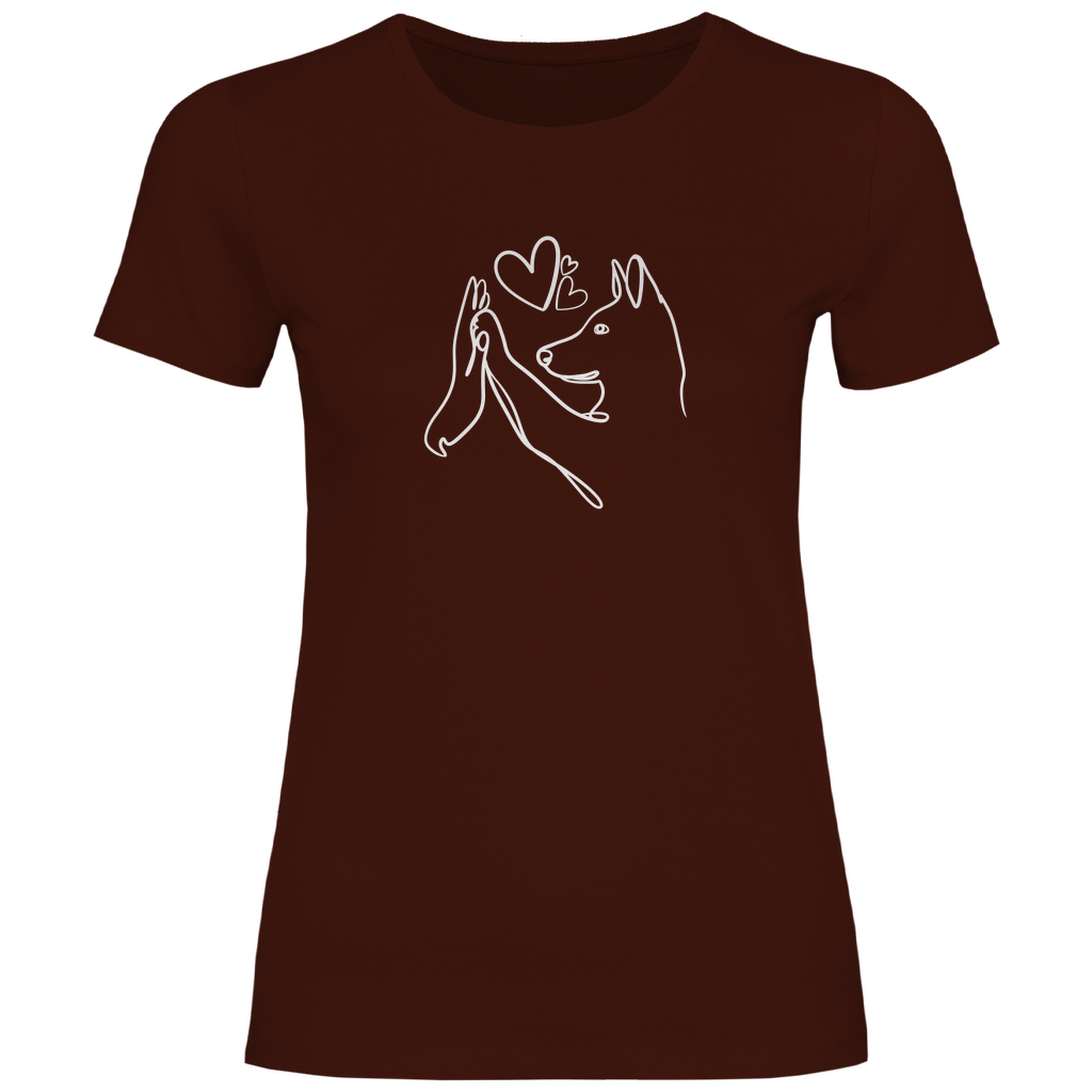 Wahre Liebe Stehohren - T-Shirt für Damen