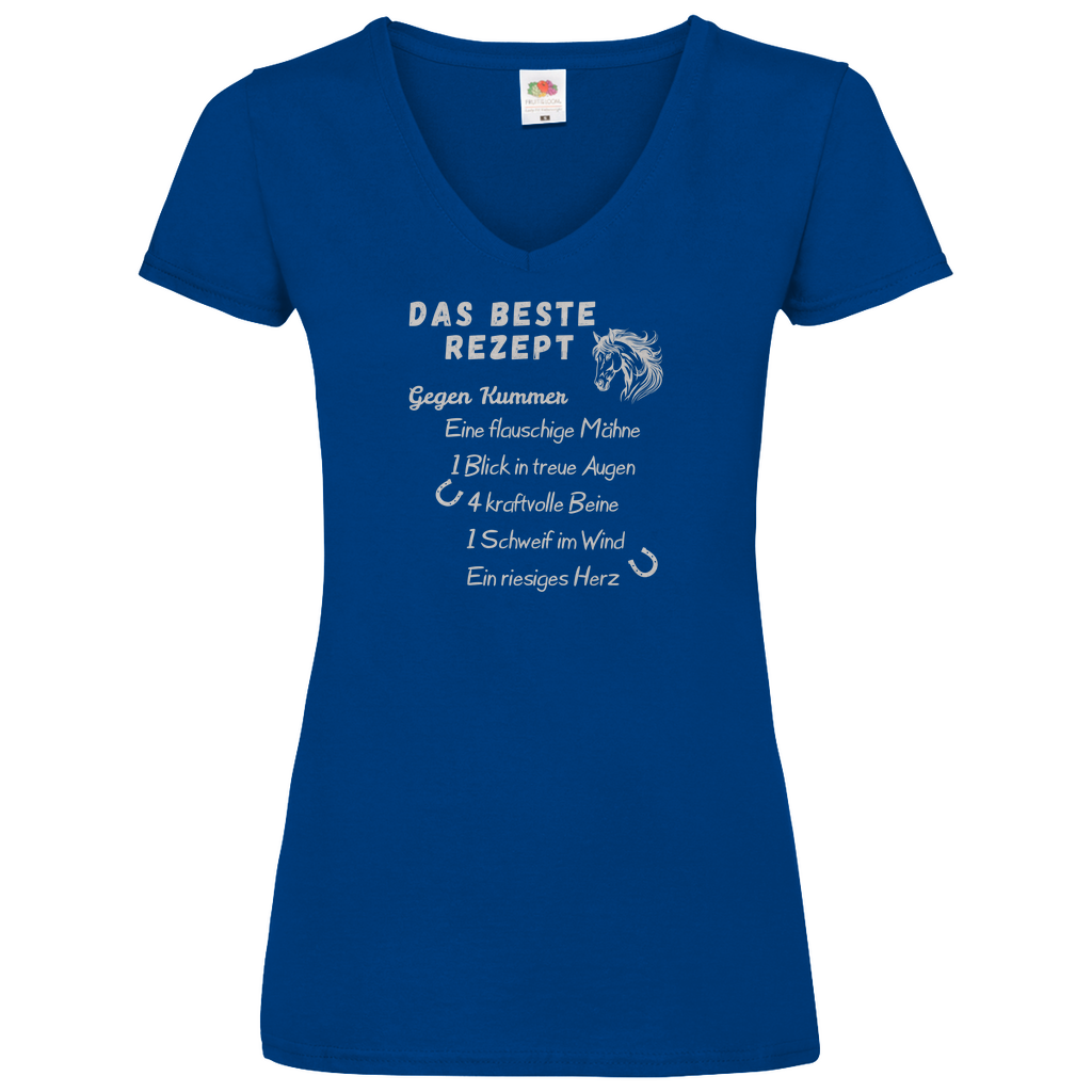 Rezept - V-Shirt für Damen