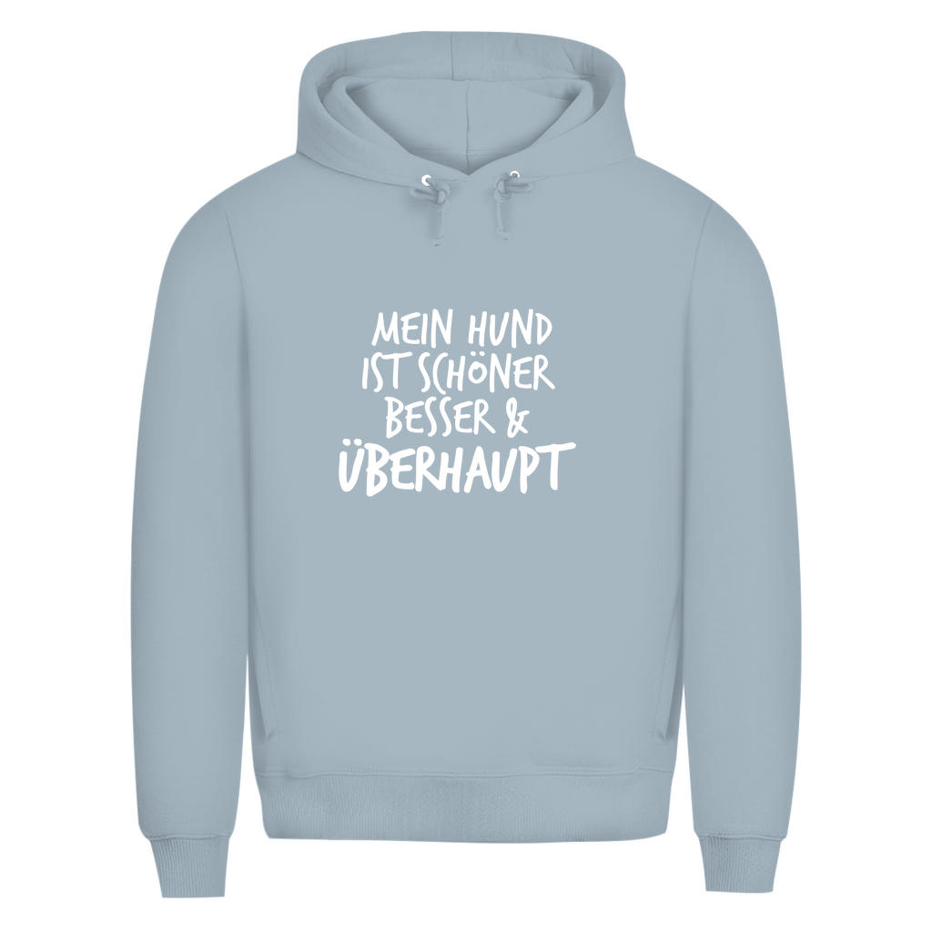 Mein Hund ist Besser - Bio-Hoodie für Herren