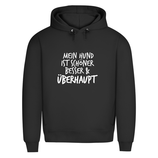 Mein Hund ist Besser - Bio-Hoodie für Herren