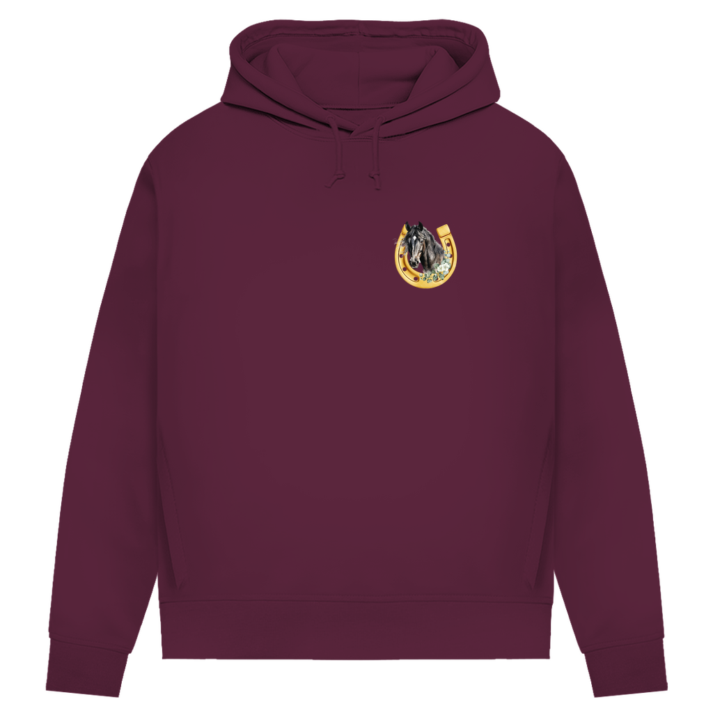 Pferdenliebe - Bio-Hoodie für Damen