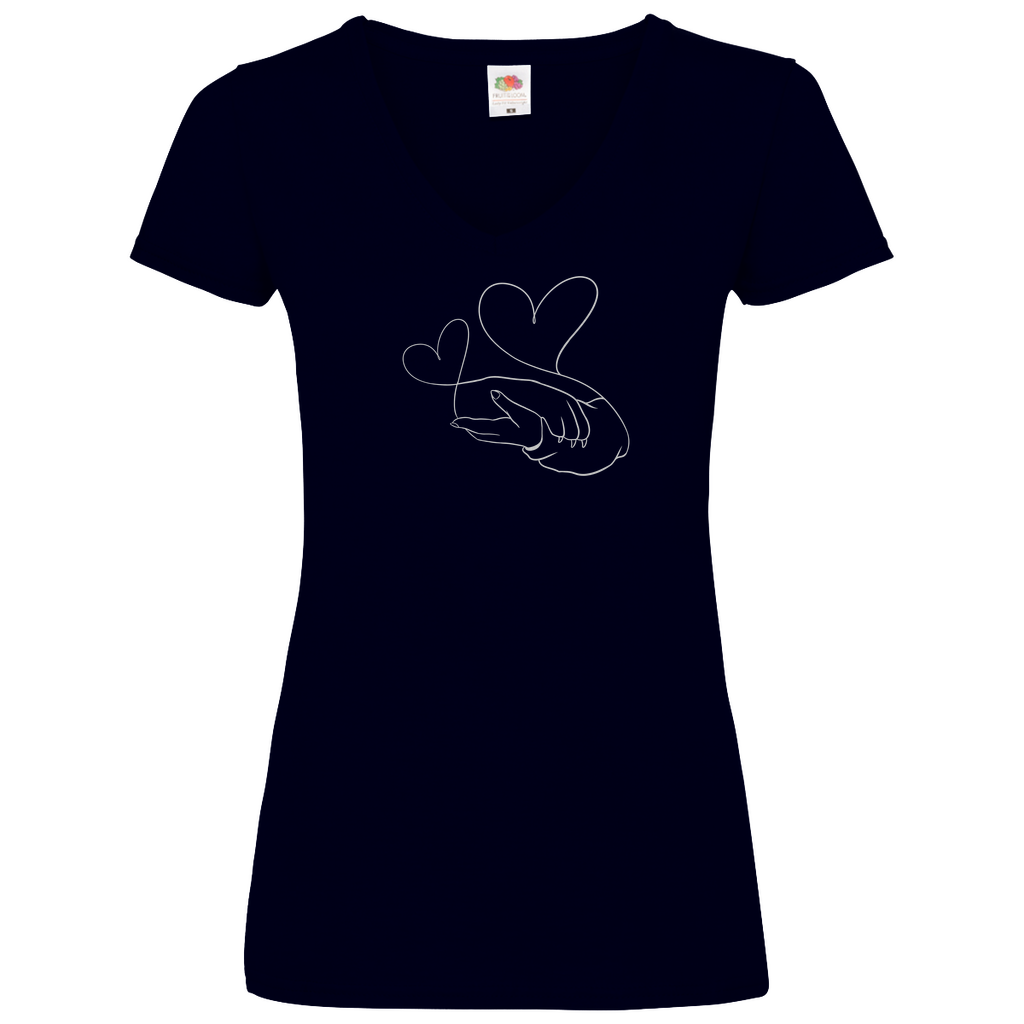 Pakt Der Liebe - V-Shirt für Damen