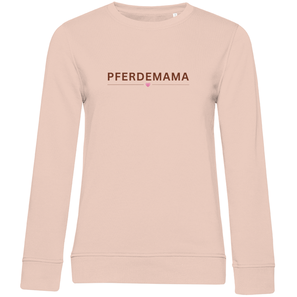 Pferdemama - Bio-Sweatshirt für Damen
