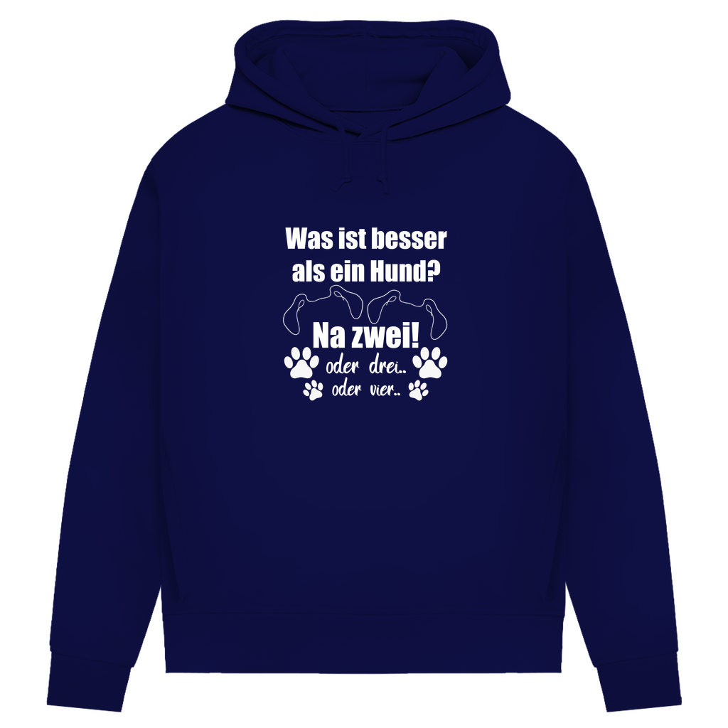 Je Mehr Desto Besser - Bio-Hoodie für Damen
