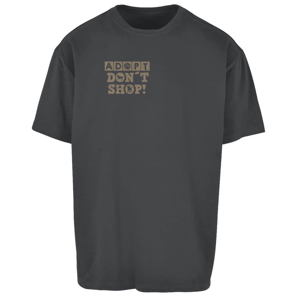 Strays of Streets Adopt Don´t Shop Oversize - Shirt für Damen