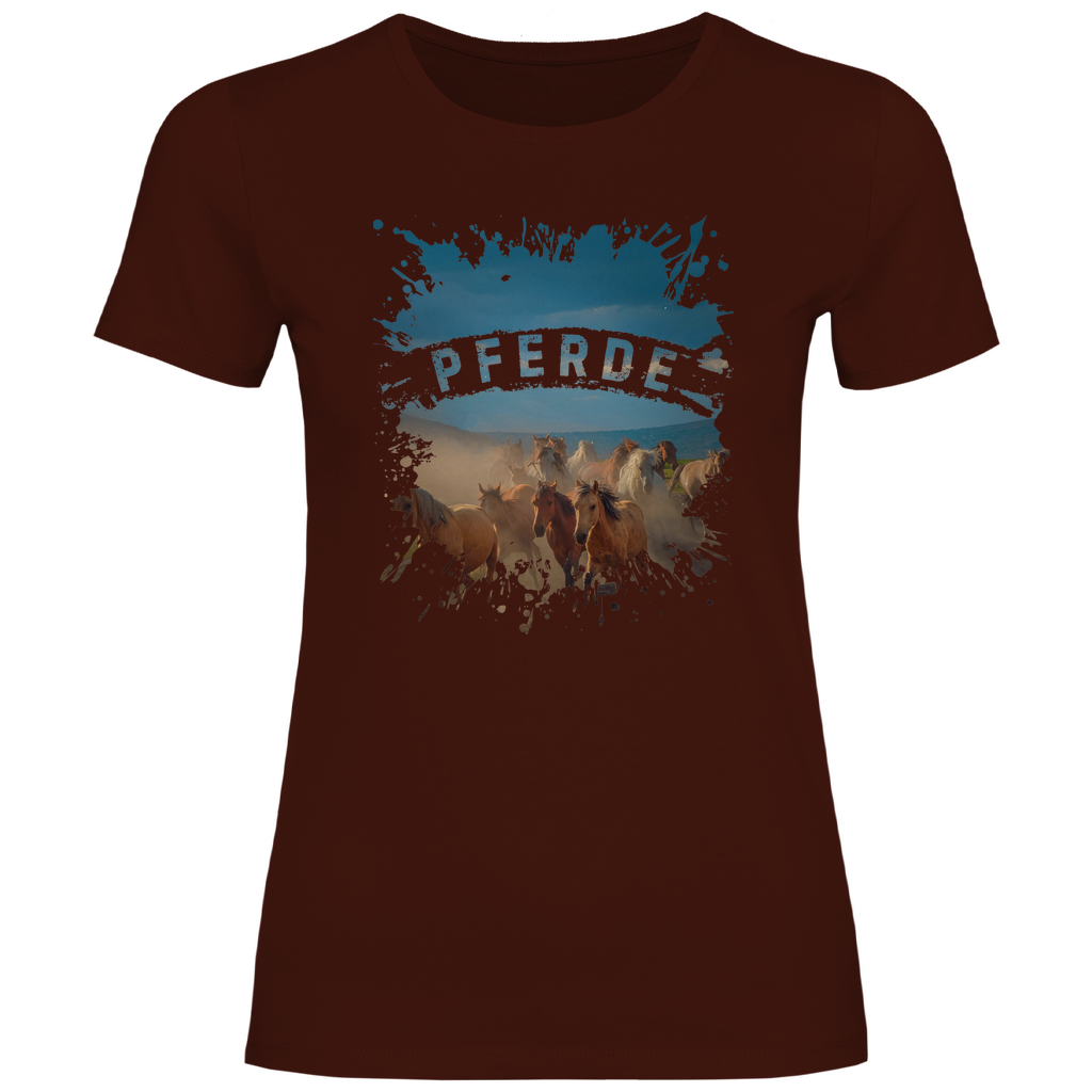 Pferdeliebe - T-Shirt für Damen