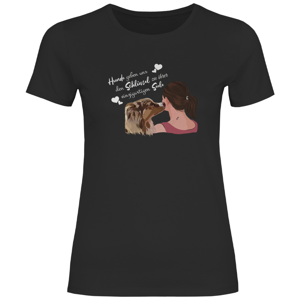 Schlüssel zur Seele - T-Shirt für Damen