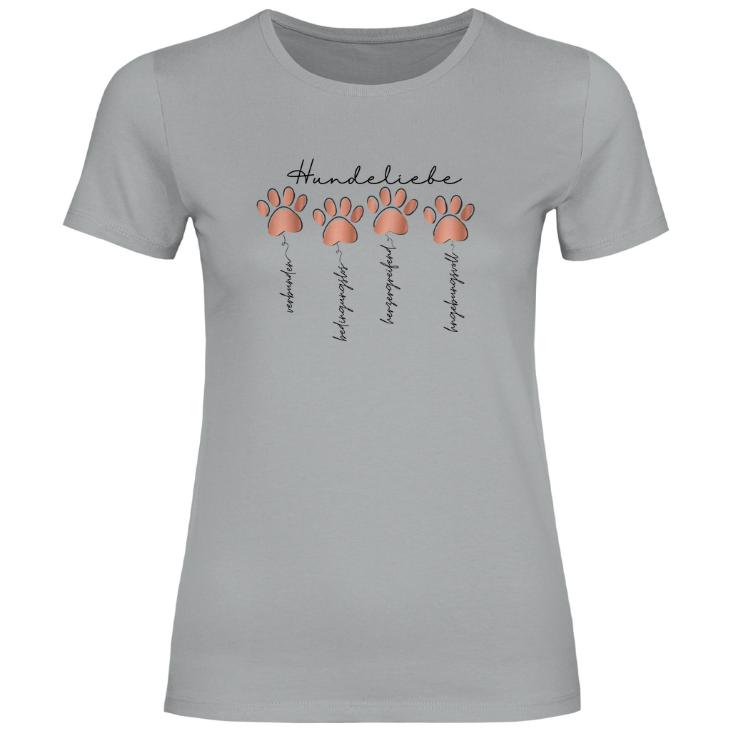 Hundeliebe - T-Shirt für Damen