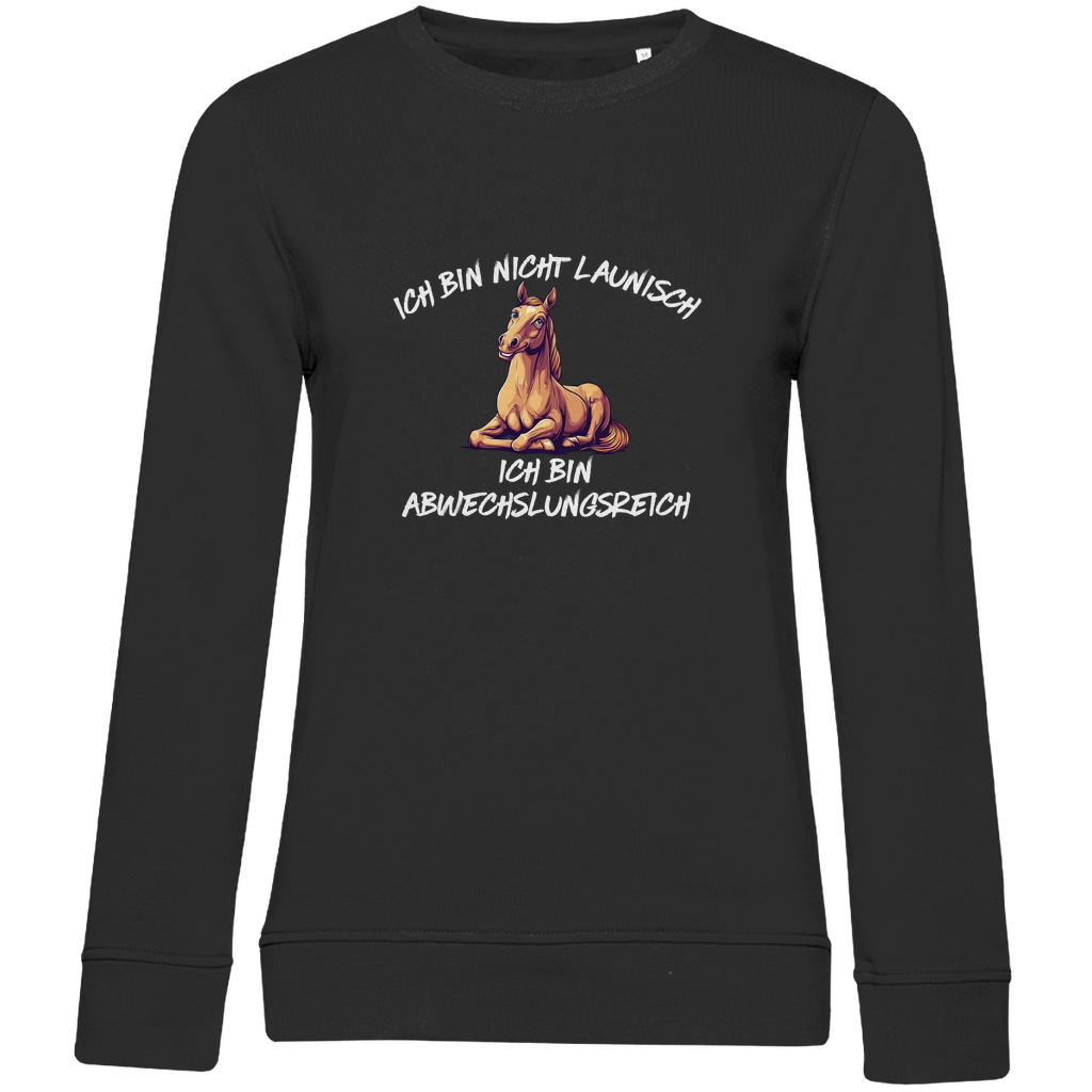 Abwechslungsreich - Bio-Sweatshirt für Damen