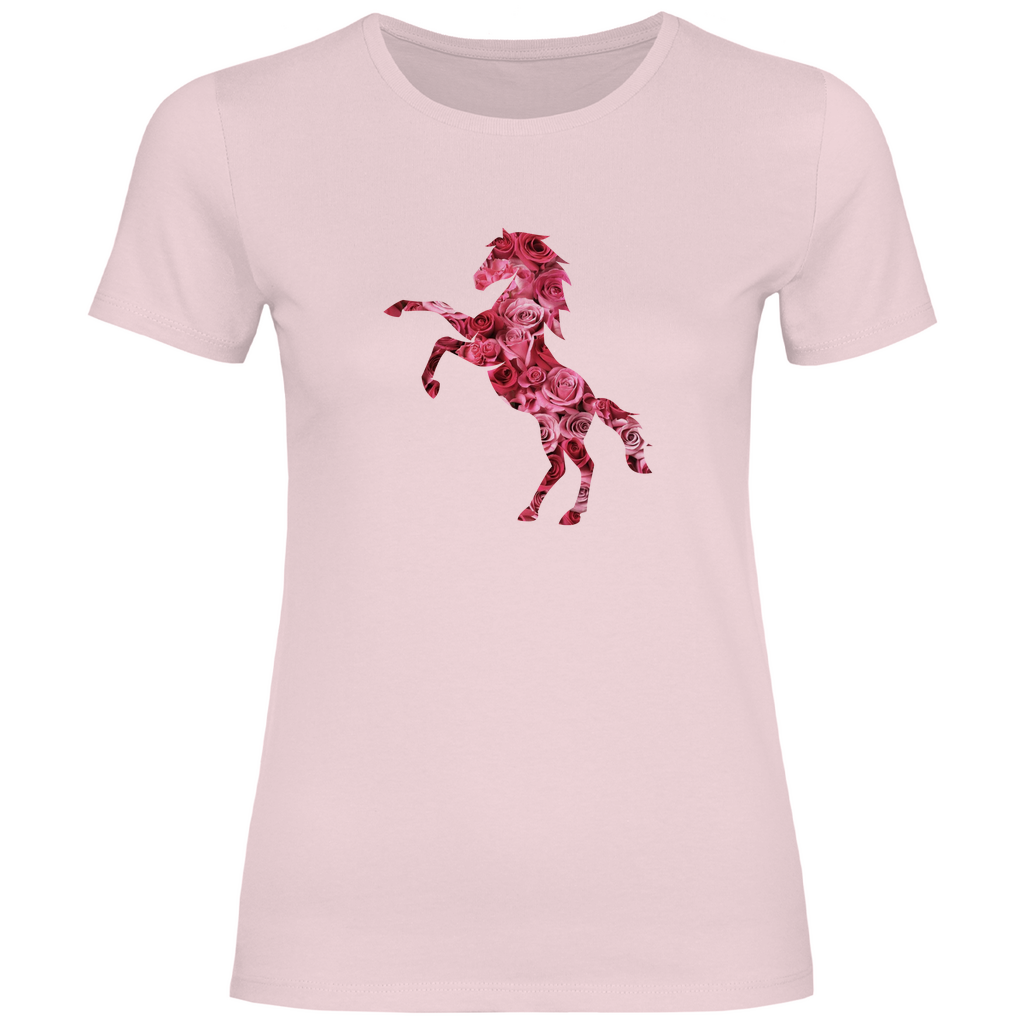 Rosen - T-Shirt für Damen