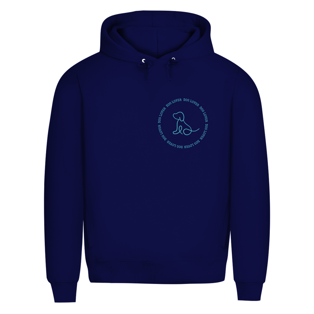 Dog Lover -Bio-Hoodie für Herren