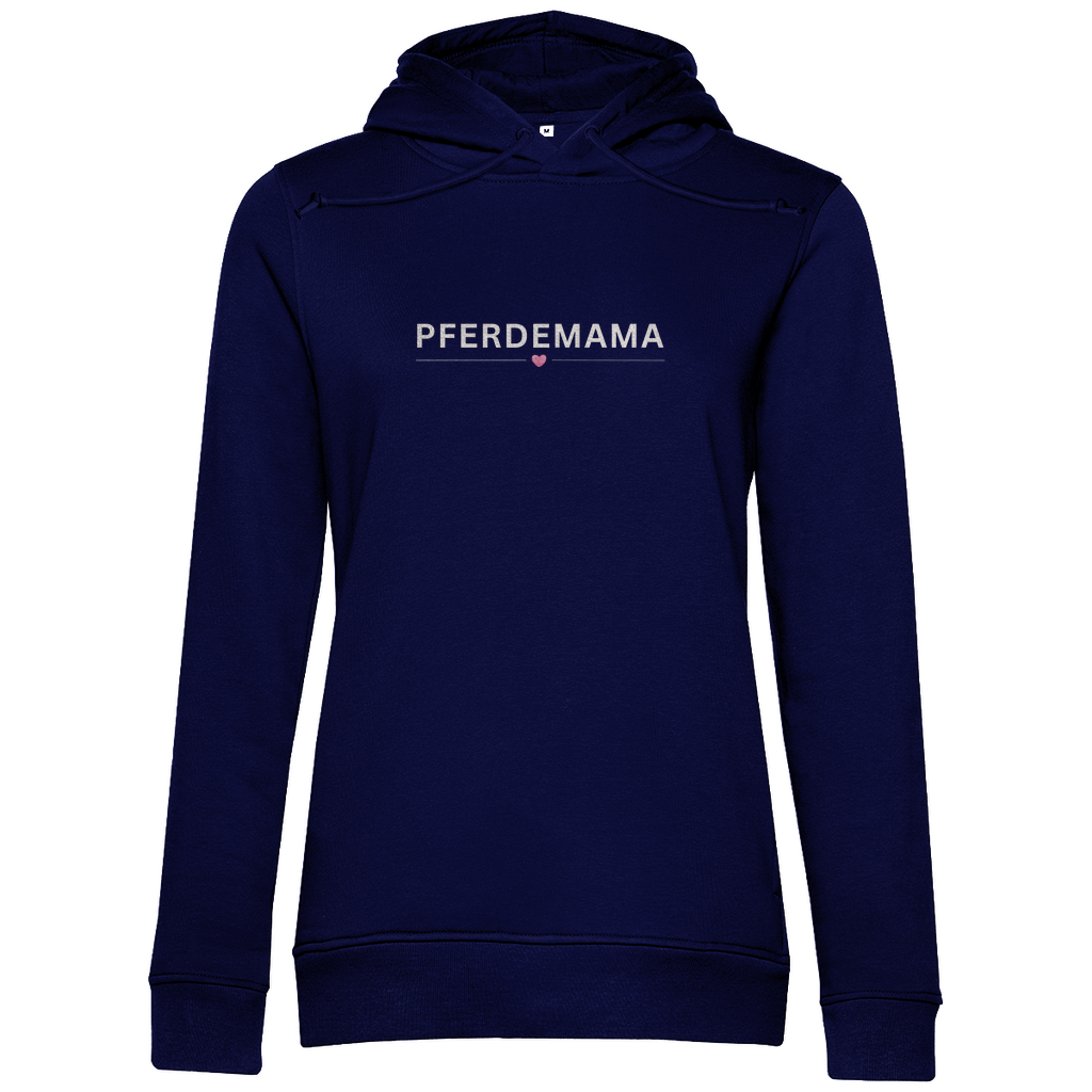 Pferdemama - Bio-Hoodie für Damen