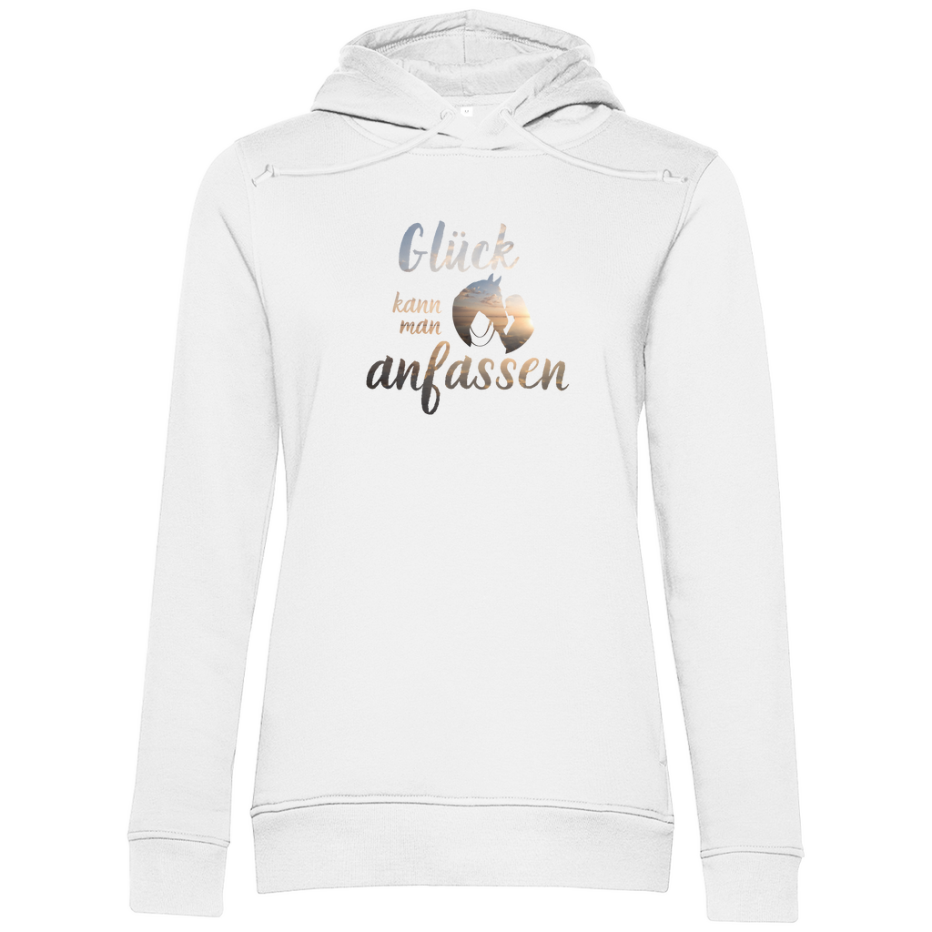 Glück - Bio-Hoodie für Damen