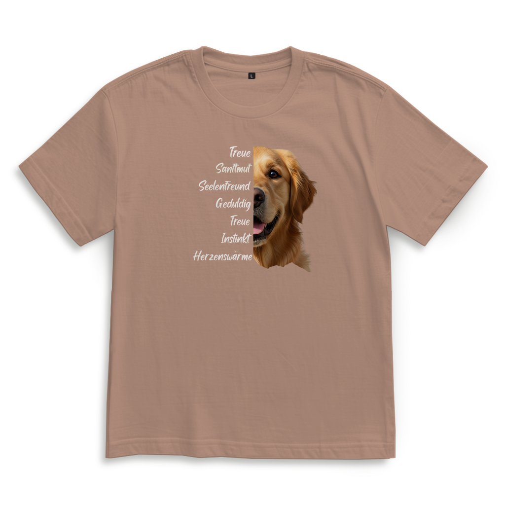 Golden Retriever - Oversize T-Shirt-Unisex
