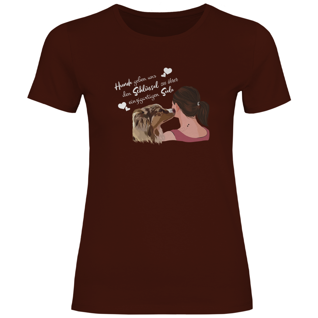 Schlüssel zur Seele - T-Shirt für Damen