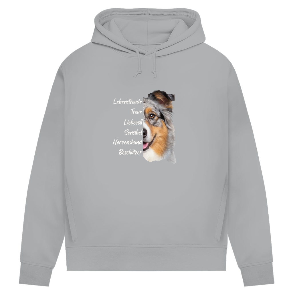 Australian Shepherd - Bio-Hoodie für Damen