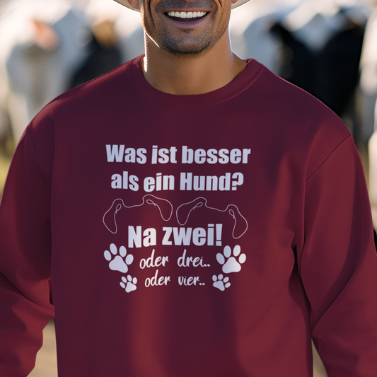 Je Mehr Desto Besser - Bio - Sweatshirt für Herren