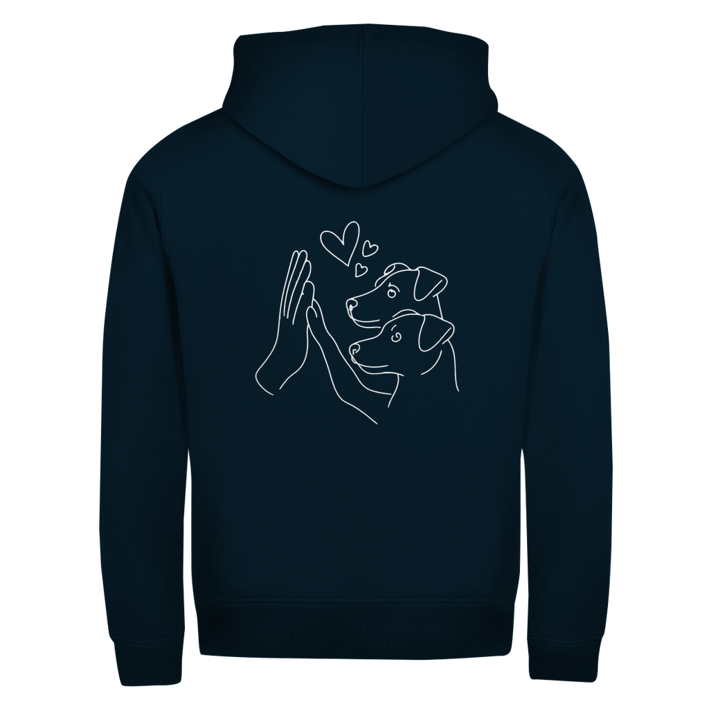 Doppeltes Glück - Zipper-Hoodie Unisex