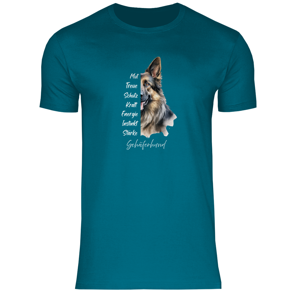 Schäferhund - T-Shirt für Herren