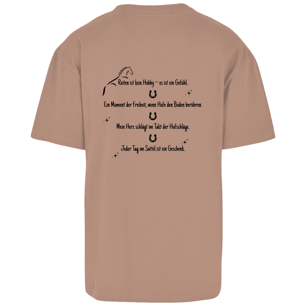 Reiten - Oversize T-Shirt-Unisex