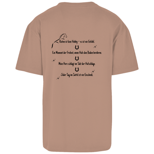 Reiten - Oversize T-Shirt-Unisex