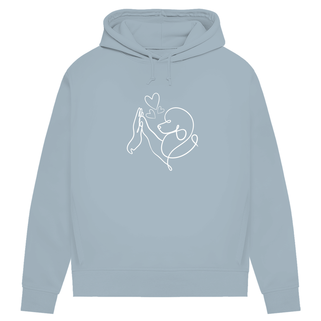 Pudelliebe - Bio-Hoodie für Damen