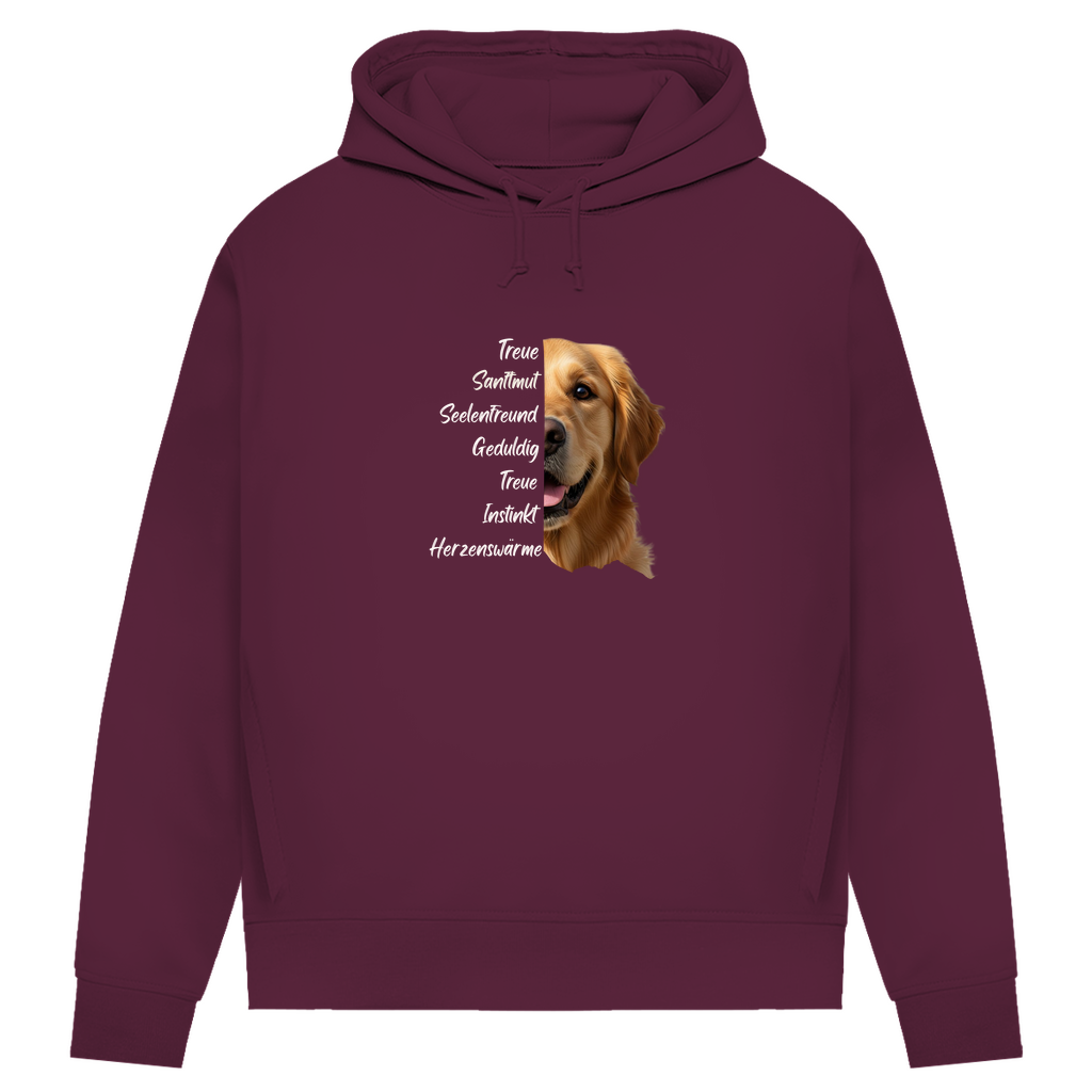 Golden Retriever - Bio-Hoodie für Damen