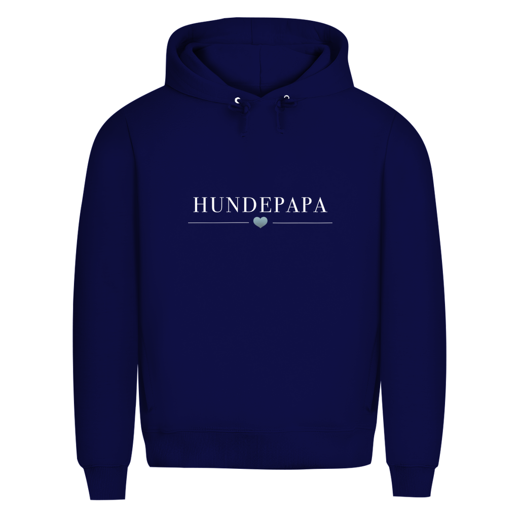 Hundepapa - Bio-Hoodie für Herren