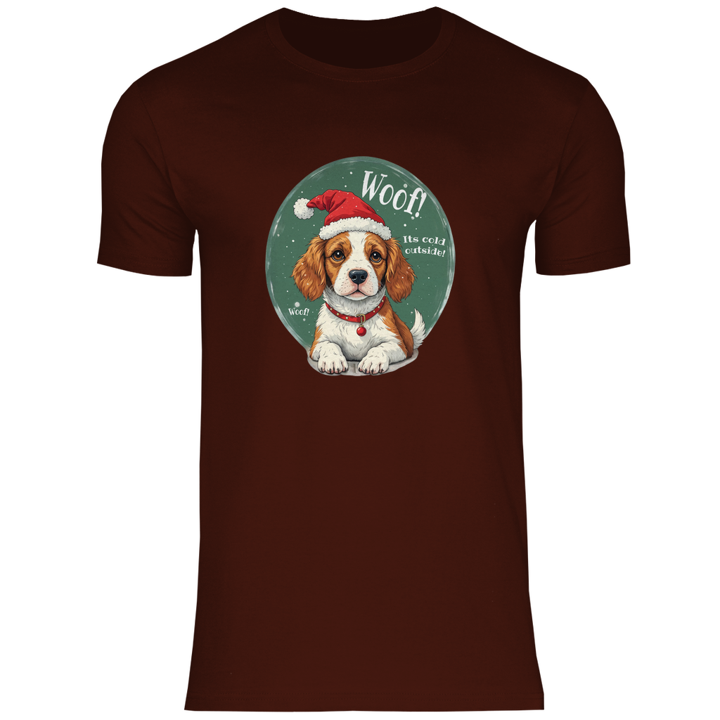 Wuff und Weihnachten - T-Shirt für Herren-Weihnachten