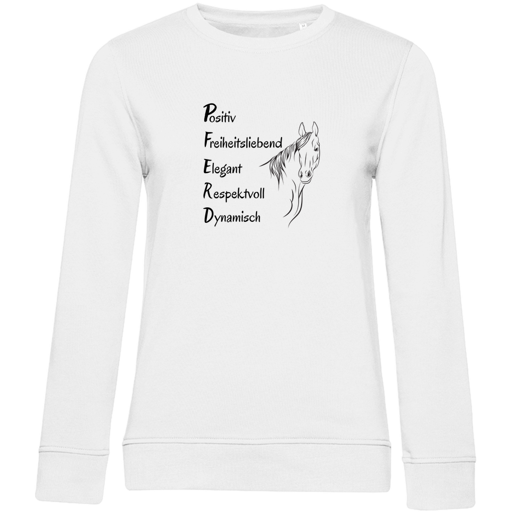 Seelenpferd - Bio-Sweatshirt für Damen