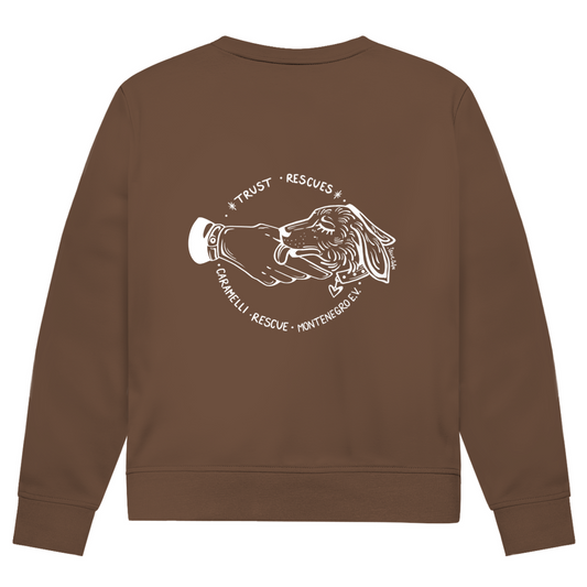 Trust Rescues - Unisex Sweatshirt | Caramelli | Beidseitig |Winter Kollektion