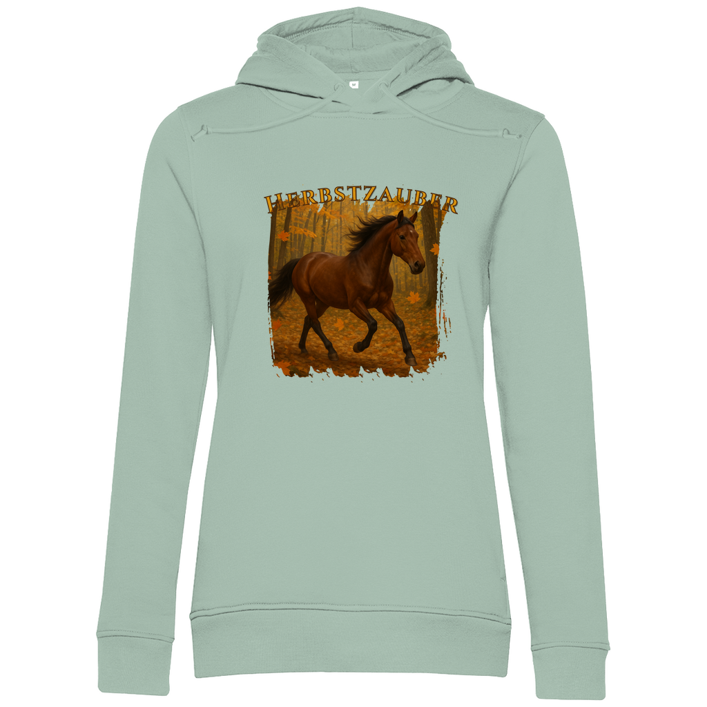 Herbstzauber - Bio-Hoodie für Damen