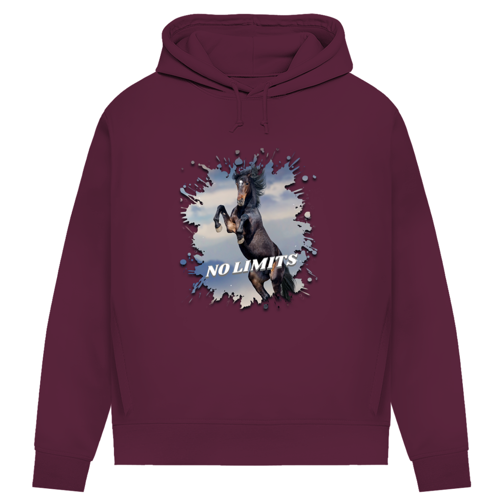 No Limits - Bio-Hoodie für Damen