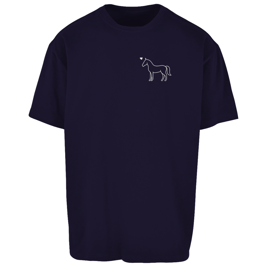 Eleganz mit Herz - Oversize T-Shirt-Unisex