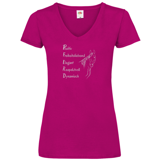 Seelenpferd - V-Shirt für Damen