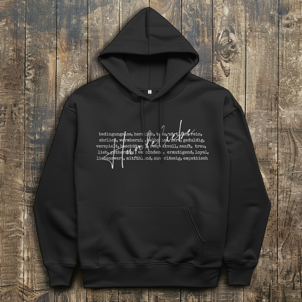 Herren Hoodie Hunde Liebe ist...