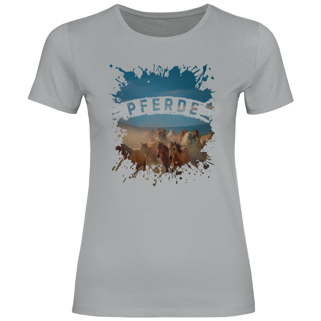 Pferdeliebe - T-Shirt für Damen