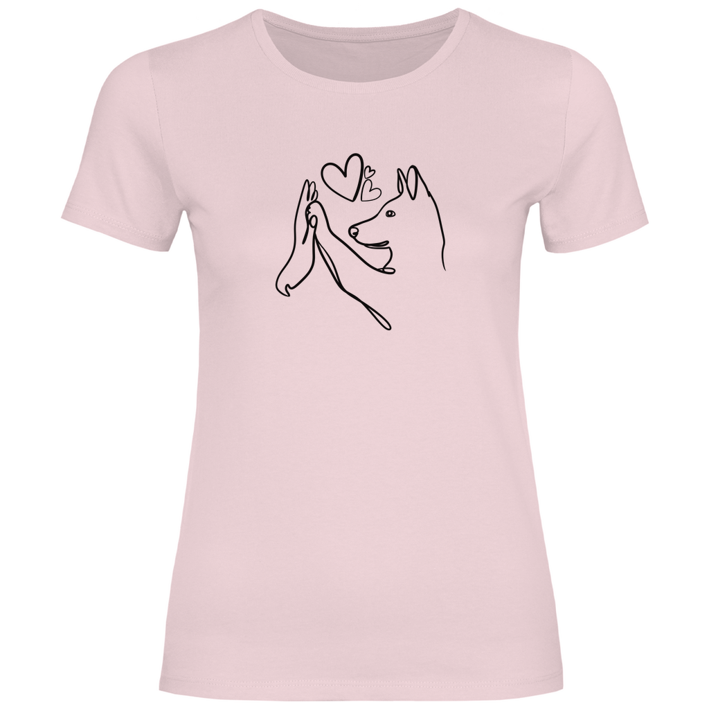 Wahre Liebe Stehohren - T-Shirt für Damen