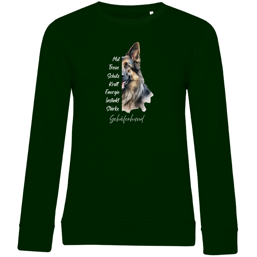 Schäferhund - Bio-Sweatshirt für Damen