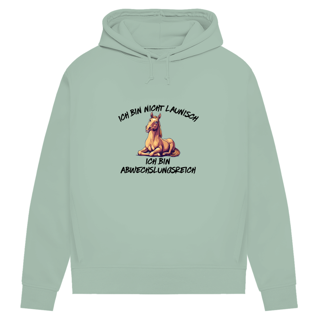 Abwechslungsreich - Bio-Hoodie für Damen