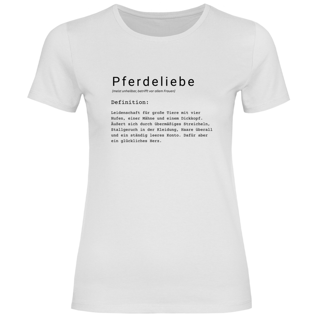 Pferdeliebe - T-Shirt für Damen