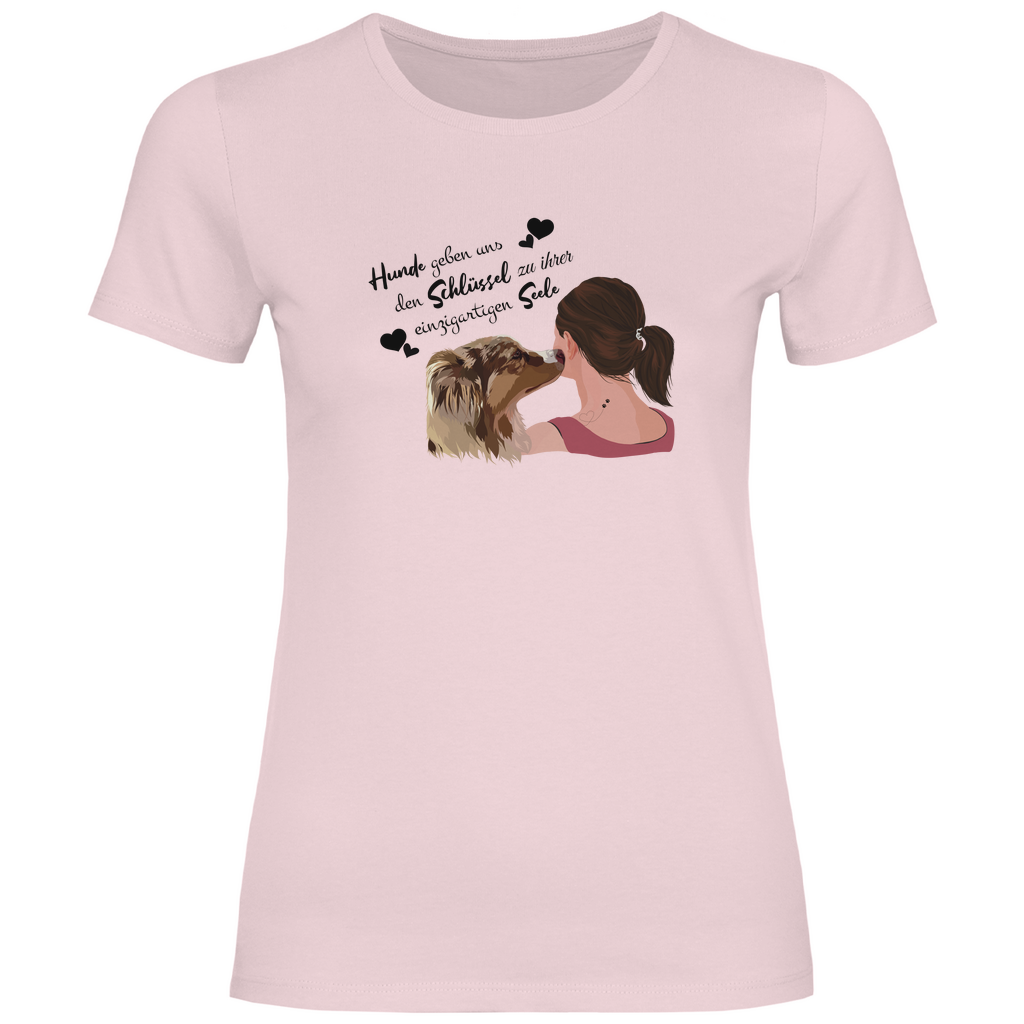 Schlüssel zur Seele - T-Shirt für Damen