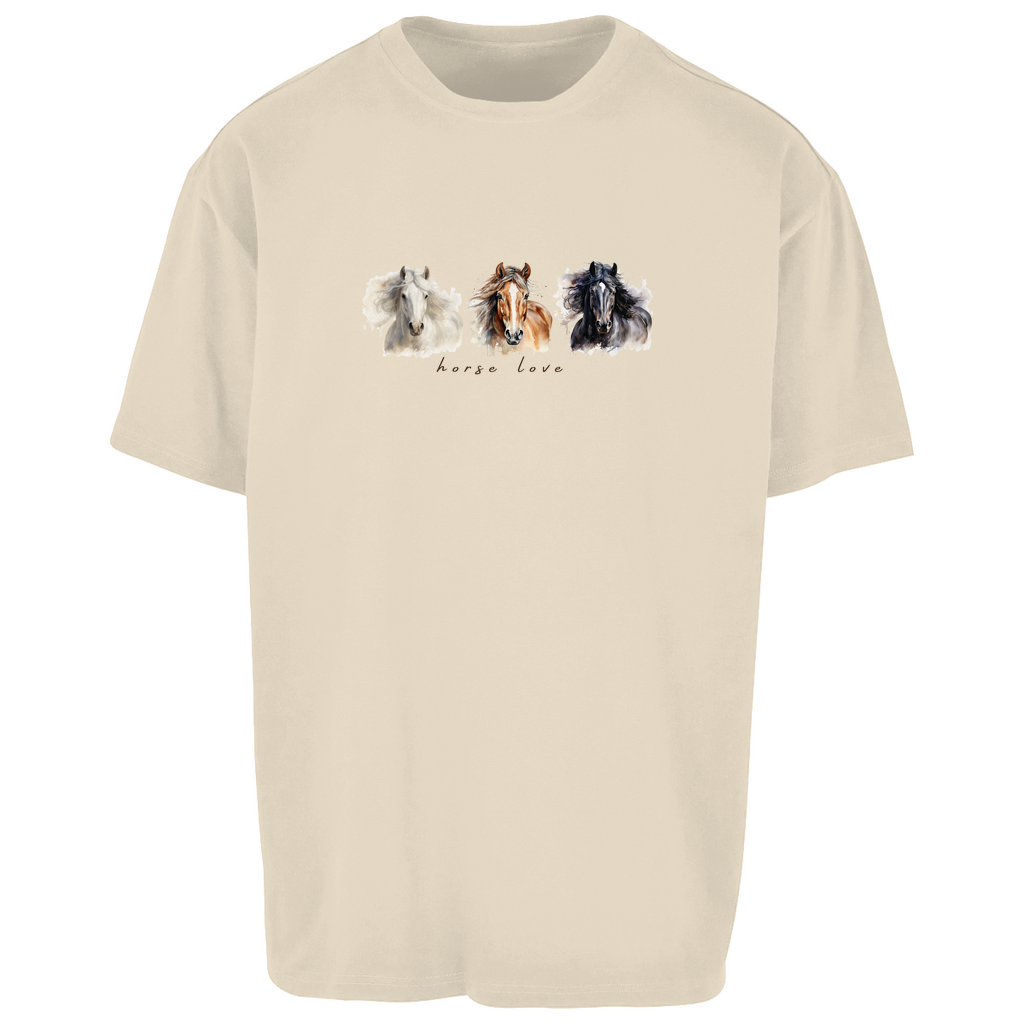 Horse Love - Oversize T-Shirt-Unisex