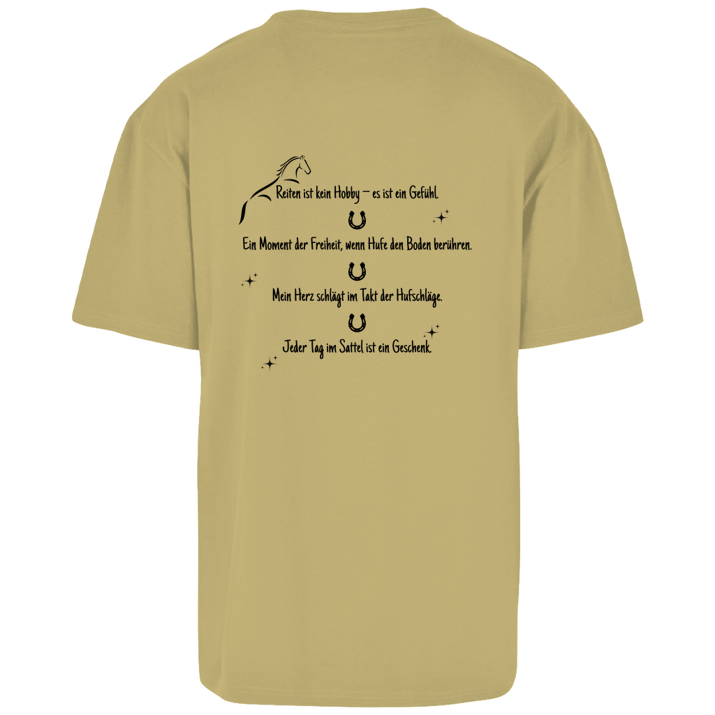 Reiten - Oversize T-Shirt-Unisex