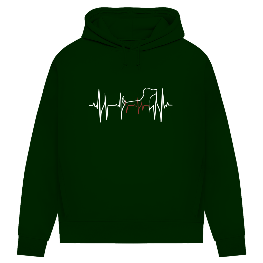 Lebenslinie- Bio-Hoodie für Damen
